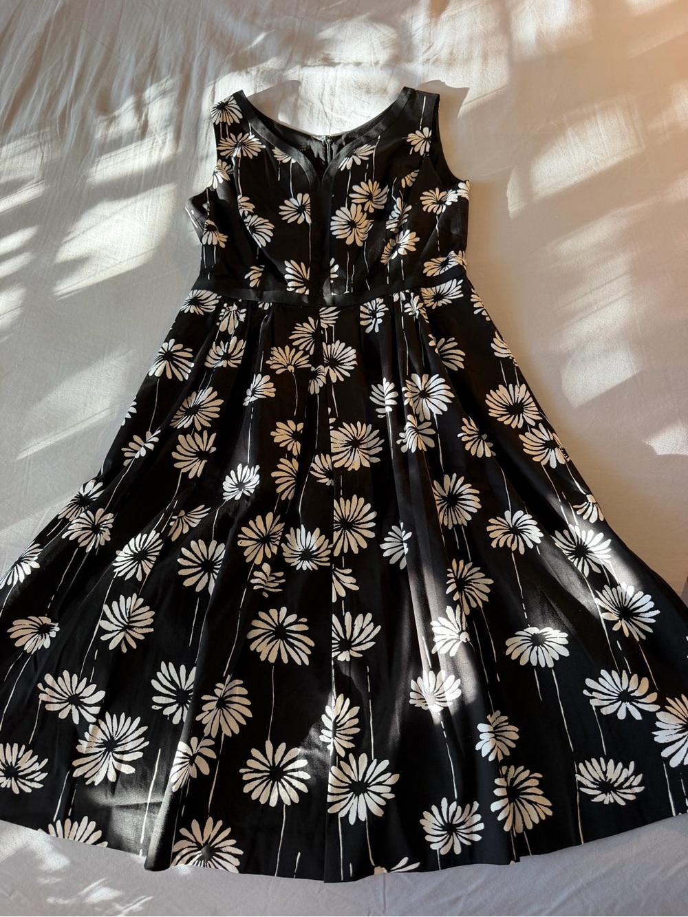 Talbots Black V-Neck Dress